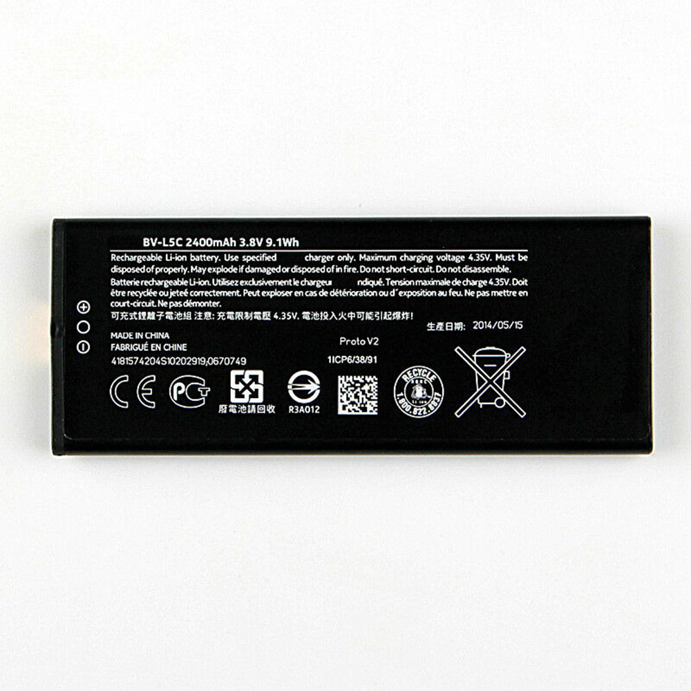 Batería para NOKIA Lumia-2520-Wifi-nokia-bv-l5c